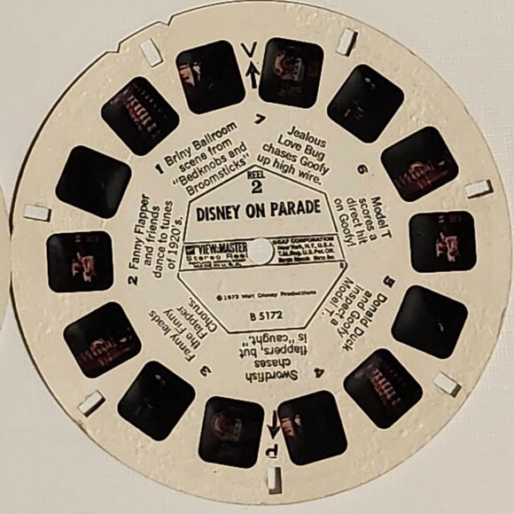 VINTAGE Walt Disney DISNEY ON PARADE View Master Reels 1973 Lot of 3 - Picture 3 of 5